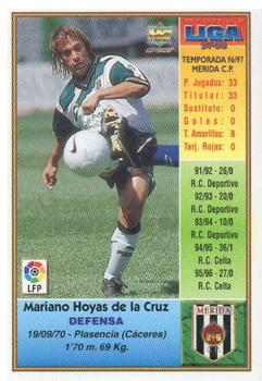 1997-98 Mundicromo Sport Las Fichas de La Liga #364 Mariano Back