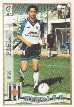 1997-98 Mundicromo Sport Las Fichas de La Liga #369 Pablo Front