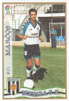 1997-98 Mundicromo Sport Las Fichas de La Liga #374a Marcos Front