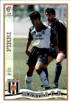 1997-98 Mundicromo Sport Las Fichas de La Liga #374b Pirri Front