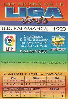 1997-98 Mundicromo Sport Las Fichas de La Liga #379 Escudo Back