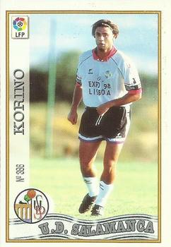 1997-98 Mundicromo Sport Las Fichas de La Liga #386b Korino Front