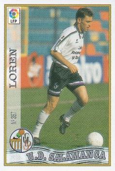 1997-98 Mundicromo Sport Las Fichas de La Liga #387a Loren Front