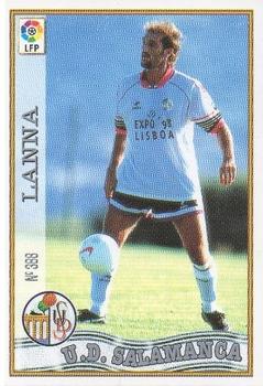 1997-98 Mundicromo Sport Las Fichas de La Liga #388 Lanna Front