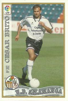 1997-98 Mundicromo Sport Las Fichas de La Liga #392 Cesar Brito Front
