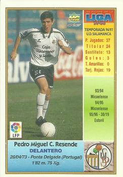1997-98 Mundicromo Sport Las Fichas de La Liga #397 Pauleta Back