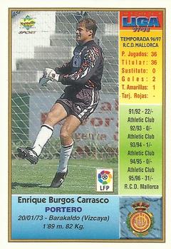 1997-98 Mundicromo Sport Las Fichas de La Liga #404 Kike Back