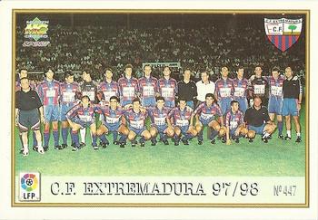 1997-98 Mundicromo Sport Las Fichas de La Liga #447 CF Extremadura Front