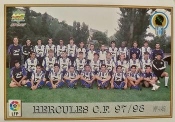 1997-98 Mundicromo Sport Las Fichas de La Liga #449 Hercules CF Front
