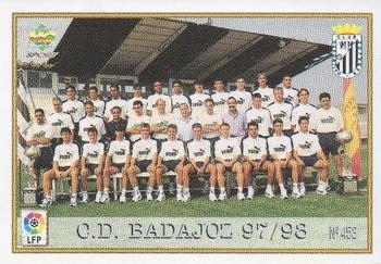 1997-98 Mundicromo Sport Las Fichas de La Liga #453 CD Badajoz Front