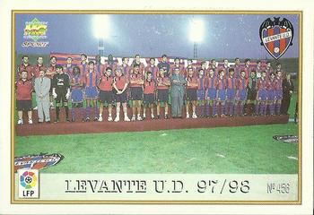 1997-98 Mundicromo Sport Las Fichas de La Liga #456 Levante Front