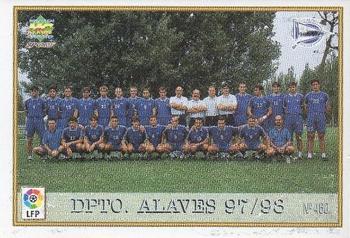1997-98 Mundicromo Sport Las Fichas de La Liga #460 Deportivo Alaves Front