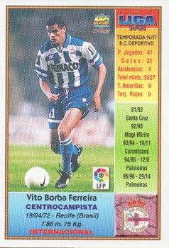 1997-98 Mundicromo Sport Las Fichas de La Liga #59 Rivaldo Back
