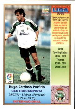 1997-98 Mundicromo Sport Las Fichas de La Liga #271 Porfirio Back