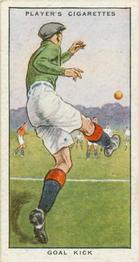 1934 Player's Hints On Association Football #7 Goal Kick, Front