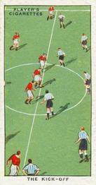 1934 Player's Hints On Association Football #10 The Kick-Off. Front