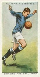 1934 Player's Hints On Association Football #15 Bringing the Ball Down, Front
