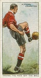 1934 Player's Hints On Association Football #16 Taking the Pace Off the Ball, Front