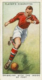 1934 Player's Hints On Association Football #19 Dribbling with the Inside of the Foot, Front