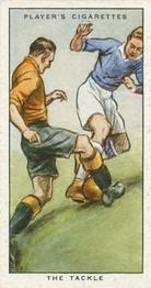 1934 Player's Hints On Association Football #35 The Tackle, Front