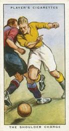 1934 Player's Hints On Association Football #36 The Shoulder Charge, Front