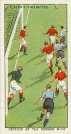 1934 Player's Hints On Association Football #48 Defence at the Corner Kick, Front