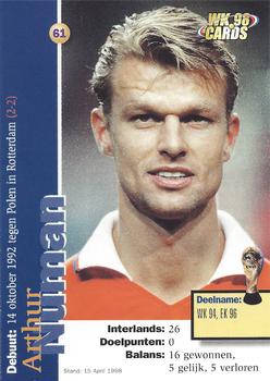 1998 WK 98 Netherlands #61 Arthur Numan Front