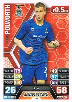 2013-14 Topps Match Attax Scottish Premiership #104 Liam Polworth Front