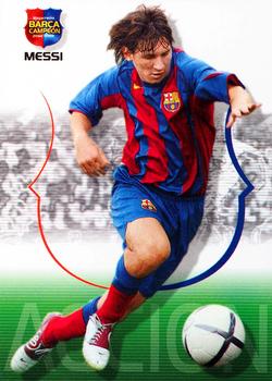 2004-05 Panini Megacracks Barca Campeón / Campió #62 Messi Front