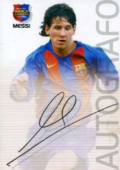 2004-05 Panini Megacracks Barca Campeón / Campió #89 Lionel Messi Front