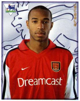 2000-01 Merlin F.A. Premier League 2001 #21 Thierry Henry Front