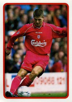 2000-01 Merlin F.A. Premier League 2001 #205 Steven Gerrard Front