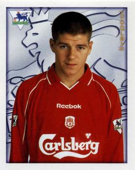 2000-01 Merlin F.A. Premier League 2001 #242 Steven Gerrard Front