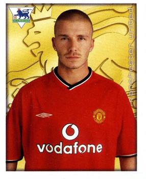 2000-01 Merlin F.A. Premier League 2001 #282 David Beckham Front