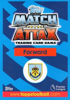 2017-18 Topps Match Attax Premier League Extra #U12 Nahki Wells Back