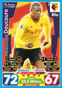 2017-18 Topps Match Attax Premier League Extra #U56 Abdoulaye Doucoure Front