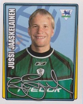 2001-02 Merlin F.A. Premier League 2002 #65 Jussi Jaaskelainen Front