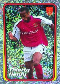 2001-02 Merlin F.A. Premier League 2002 #207 Thierry Henry Front
