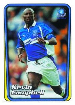 2001-02 Merlin F.A. Premier League 2002 #214 Kevin Campbell Front