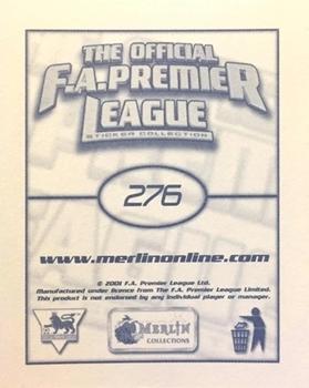 2001-02 Merlin F.A. Premier League 2002 #276 Nick Barmby Back