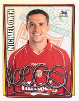 2001-02 Merlin F.A. Premier League 2002 #288 Michael Owen Front