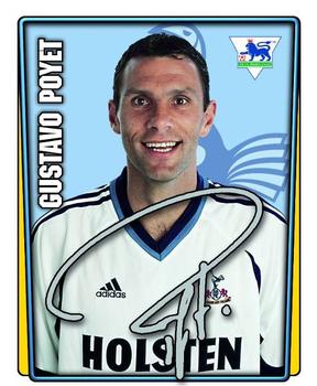 2001-02 Merlin F.A. Premier League 2002 #404 Gustavo Poyet Front