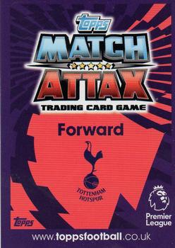 2016-17 Topps Match Attax Premier League - Limited Edition Gold #LE1 Harry Kane Back