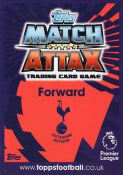 2016-17 Topps Match Attax Premier League - Limited Edition Bronze #LE1 Harry Kane Back