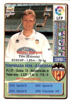 1996-97 Mundicromo Sport Las Fichas de La Liga - Ultima Hora #29 Karpin Back