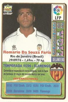 1996-97 Mundicromo Sport Las Fichas de La Liga - Ultima Hora #36 Romario Back