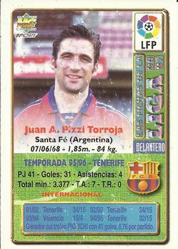 1996-97 Mundicromo Sport Las Fichas de La Liga - Ultima Hora #54 Pizzi Back