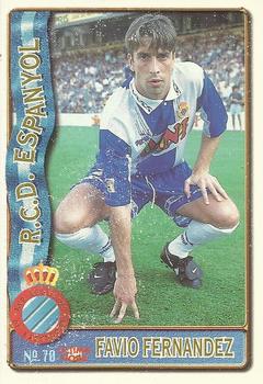 1996-97 Mundicromo Sport Las Fichas de La Liga - Ultima Hora #70 Favio Fernandez Front