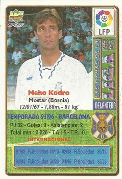 1996-97 Mundicromo Sport Las Fichas de La Liga - Ultima Hora #90 Kodro Back