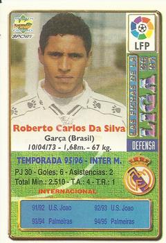 1996-97 Mundicromo Sport Las Fichas de La Liga - Ultima Hora #96 R Carlos Back
